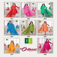 H DOT ODHANI VOL 3 KURTI WITH DUPATTA SET BY HIRWA WHOLESALE