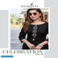 Wooglee Celebration Vol-12 Wholesale Top and Plazzo Collection