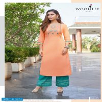 Wooglee Celebration Vol-12 Wholesale Top and Plazzo Collection