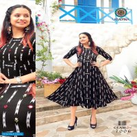 Aradhana Fashion Girl Vol-7 wholesale Long Kurtis Catalogs