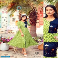 Aradhana Fashion Girl Vol-7 wholesale Long Kurtis Catalogs
