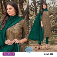 RANGMAYA MATCH VOL 2 3 PIECE READYMADE KURTI WITH PANT AND DUPATTA SET