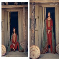 MUMTAZ ARTS PATOLA JAM SATIN ELEGANT SALWAR SUIT CATALOG