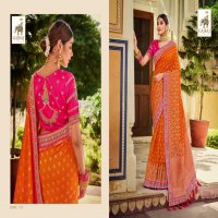 GAJRAJ FASHION PRESENTING 101-112 SERIES FANCY HEAVY DESIGNER TRADITIONAL WEAR SAREE CATALOG