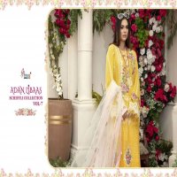 ADAN LIBAAS SCHIFFLI VOL 7 BY SHREE FABS LAWN COTTON PAKISTANI DRESSES