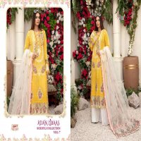 ADAN LIBAAS SCHIFFLI VOL 7 BY SHREE FABS LAWN COTTON PAKISTANI DRESSES