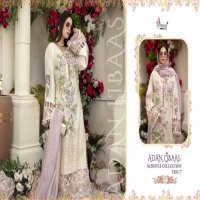 ADAN LIBAAS SCHIFFLI VOL 7 BY SHREE FABS LAWN COTTON PAKISTANI DRESSES