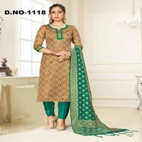 Style Instant Gunjan Cotton Silk Dress Material