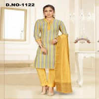 Style Instant Gunjan Cotton Silk Dress Material