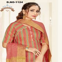 Style Instant Gunjan Cotton Silk Dress Material