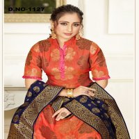 Style Instant Gunjan Cotton Silk Dress Material
