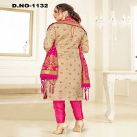 Style Instant Gunjan Cotton Silk Dress Material