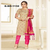 Style Instant Gunjan Cotton Silk Dress Material