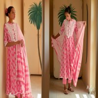 LT NITYA KASAK 2 COTTON ATTRACTIV TOP WITH DUPATTA CATALOG