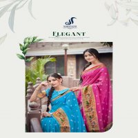 SHREYANS FASHION LAUNCH HOCKY SILK LINEN FANCY SAREES