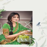 SHREYANS FASHION LAUNCH HOCKY SILK LINEN FANCY SAREES
