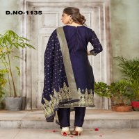 Style Instant Ridhdhi Wholesale Banarasi Art Silk Dress Material