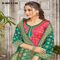 Style Instant Ridhdhi Wholesale Banarasi Art Silk Dress Material