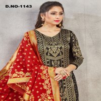 Style Instant Ridhdhi Wholesale Banarasi Art Silk Dress Material