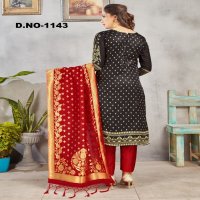 Style Instant Ridhdhi Wholesale Banarasi Art Silk Dress Material