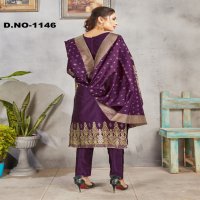 Style Instant Ridhdhi Wholesale Banarasi Art Silk Dress Material