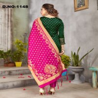 Style Instant Ridhdhi Wholesale Banarasi Art Silk Dress Material