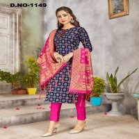 Style Instant Ridhdhi Wholesale Banarasi Art Silk Dress Material