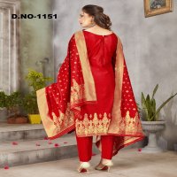 Style Instant Ridhdhi Wholesale Banarasi Art Silk Dress Material