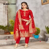 Style Instant Ridhdhi Wholesale Banarasi Art Silk Dress Material