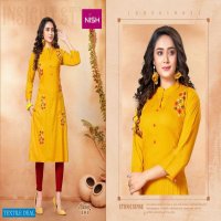 BASIX BY NISH RAYON HEAVY LINING EMBROIDERY WORK WITH PANT CATLOG COLLECTION