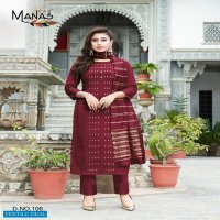 MAHER BY MANAS FULL STITCH KURTI PANT WITH DUPATTA ONLINE SUPPLIER