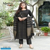 MAHER BY MANAS FULL STITCH KURTI PANT WITH DUPATTA ONLINE SUPPLIER