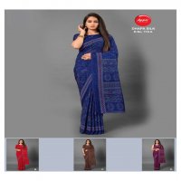 APPLE SAREES LAUNCH FANCY DHAPA SILK SAREES