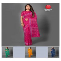 APPLE SAREES LAUNCH FANCY DHAPA SILK SAREES