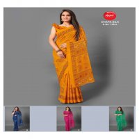 APPLE SAREES LAUNCH FANCY DHAPA SILK SAREES