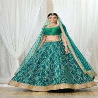 Zeel 7305 Wholesale Hit Design Single Lehengas