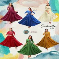 Aradhna Cinderella Vol-1 Wholesale Anarkali Long Kurtis