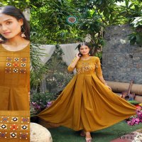 Aradhna Cinderella Vol-1 Wholesale Anarkali Long Kurtis