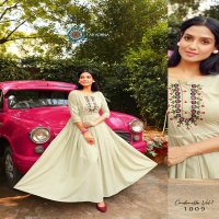 Aradhna Cinderella Vol-1 Wholesale Anarkali Long Kurtis