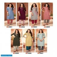Fiesta Rang Rani Wholesale Kurti With Pants