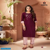 Fiesta Rang Rani Wholesale Kurti With Pants
