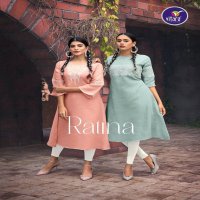 VITARA RATINA LINEN FANCY READYMADE KURTIS LOWEST COST WHOLESALE SHOP IN SURAT