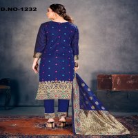 Style Instant Richa Wholesale Banarasi Art Silk Dress Material
