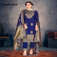 Style Instant Richa Wholesale Banarasi Art Silk Dress Material