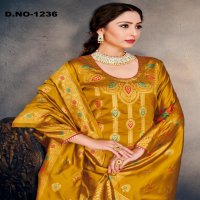 Style Instant Richa Wholesale Banarasi Art Silk Dress Material