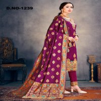 Style Instant Richa Wholesale Banarasi Art Silk Dress Material