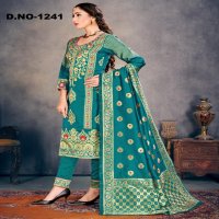 Style Instant Richa Wholesale Banarasi Art Silk Dress Material