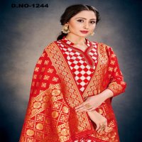 Style Instant Richa Wholesale Banarasi Art Silk Dress Material