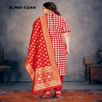 Style Instant Richa Wholesale Banarasi Art Silk Dress Material