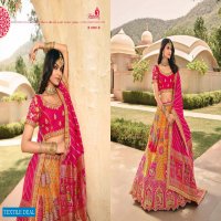 ROYAL LAUNCH VRUNDAVAN VOL 17 10118 TO 10126 BANARASI SILK LEHENGA WITH BANARASI DUPATTA